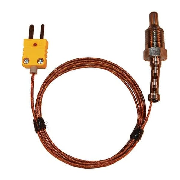 Type-K Pipe Plug Probe SS 1 / 4" NPT (M)